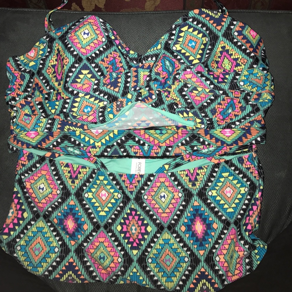 Forever 21+ High Waisted Bikini Set!