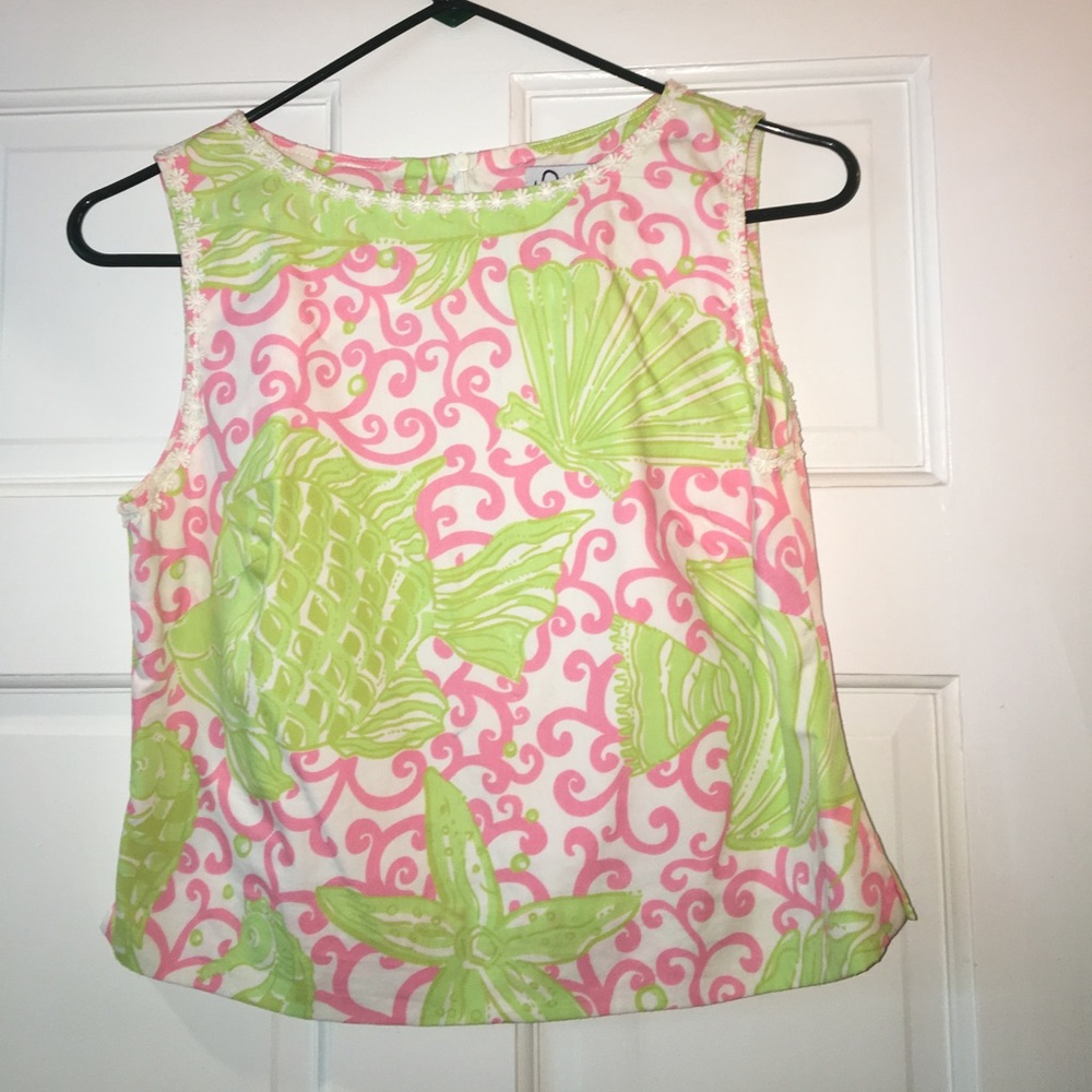 Lilly Pulitzer crop top