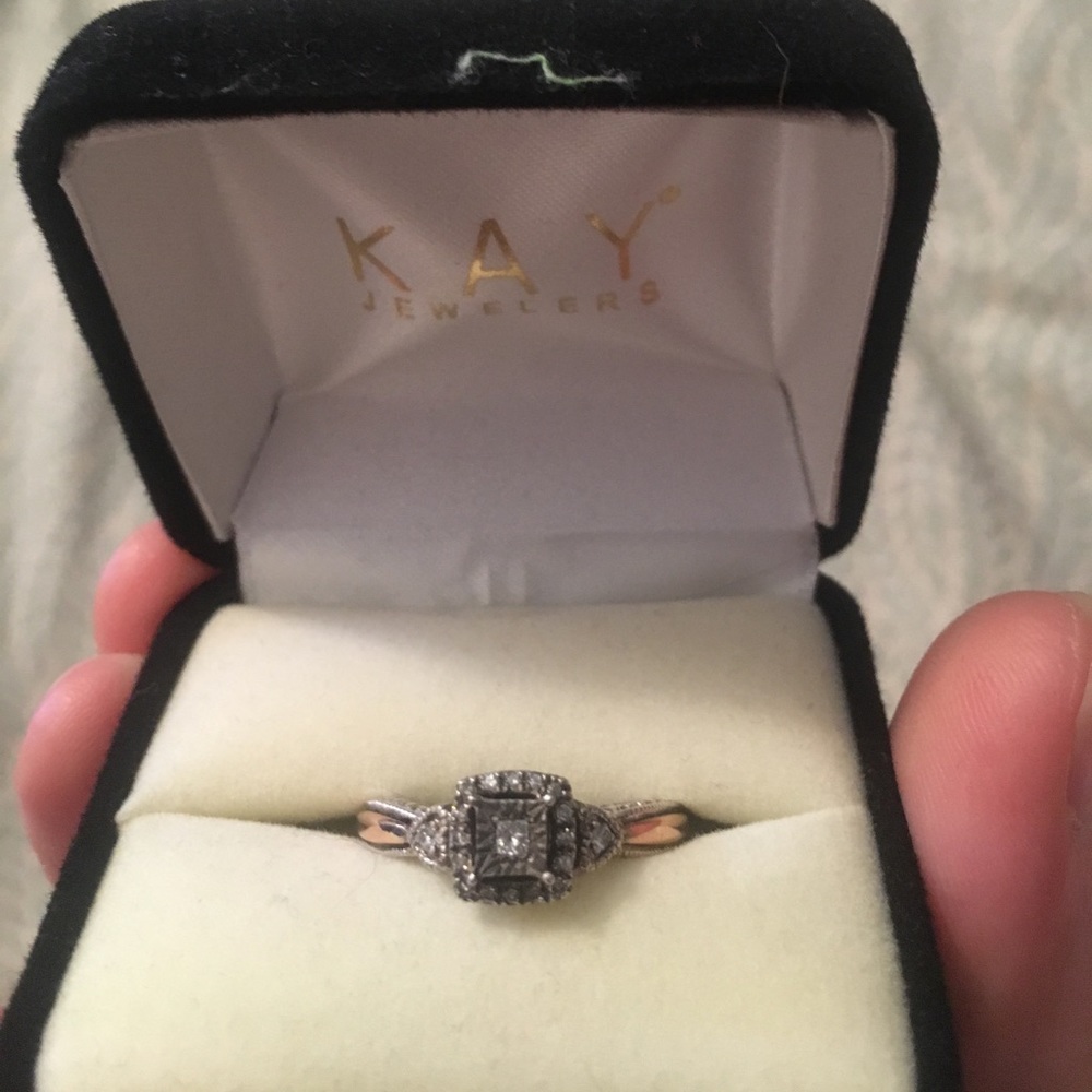 Kay Jewelers Rose Gold Promise Ring