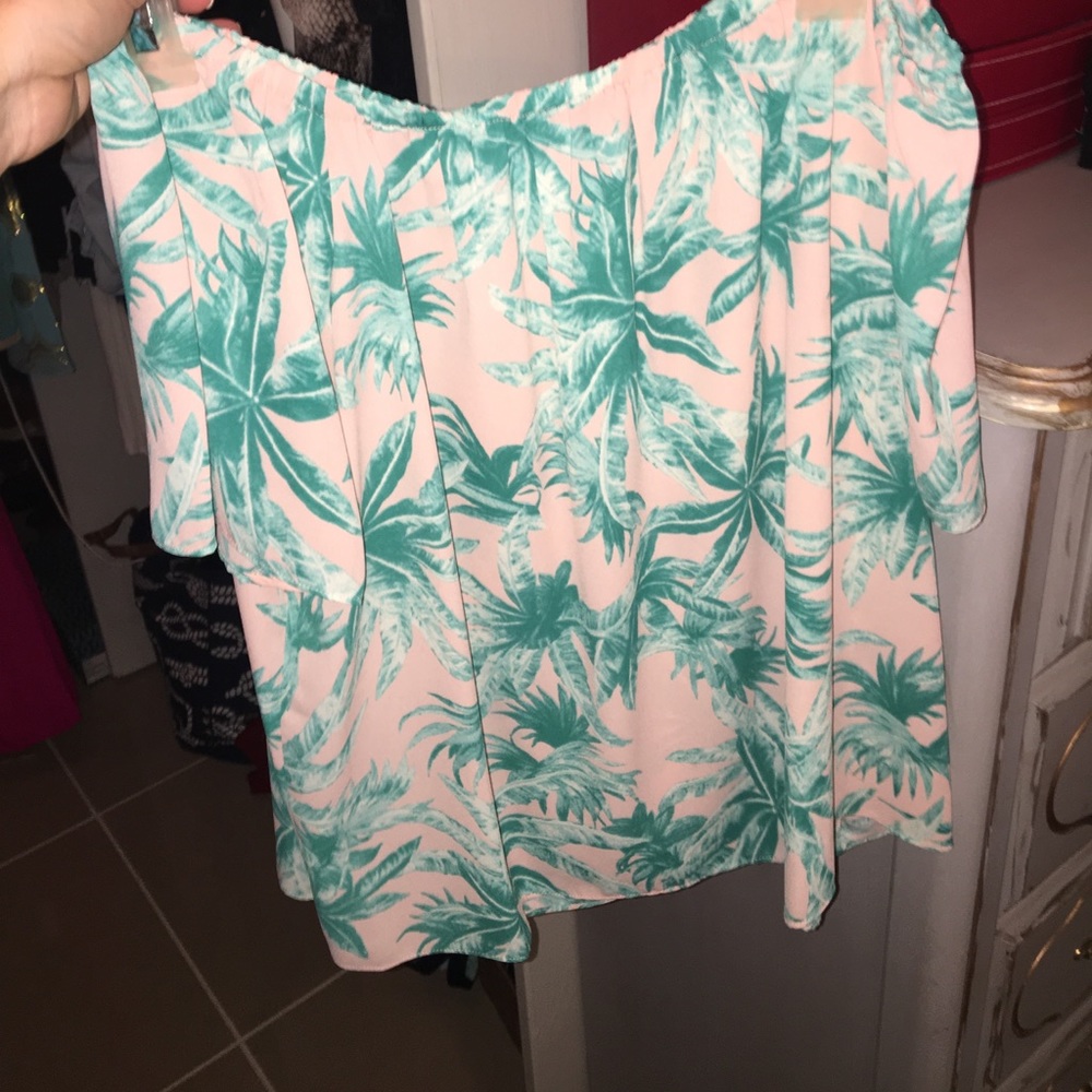 Buddy love off the shoulder top