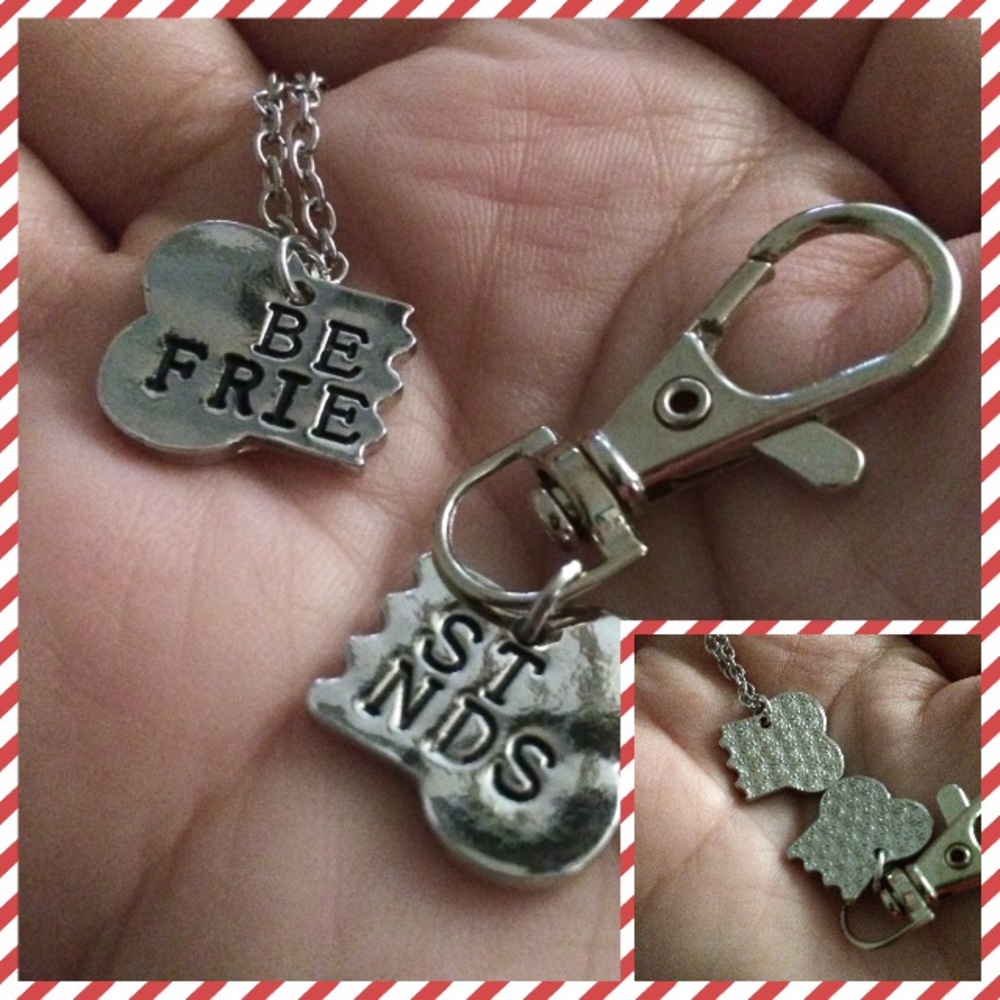 Dog & Owner Best Friends Necklace Tag Gift Set_8