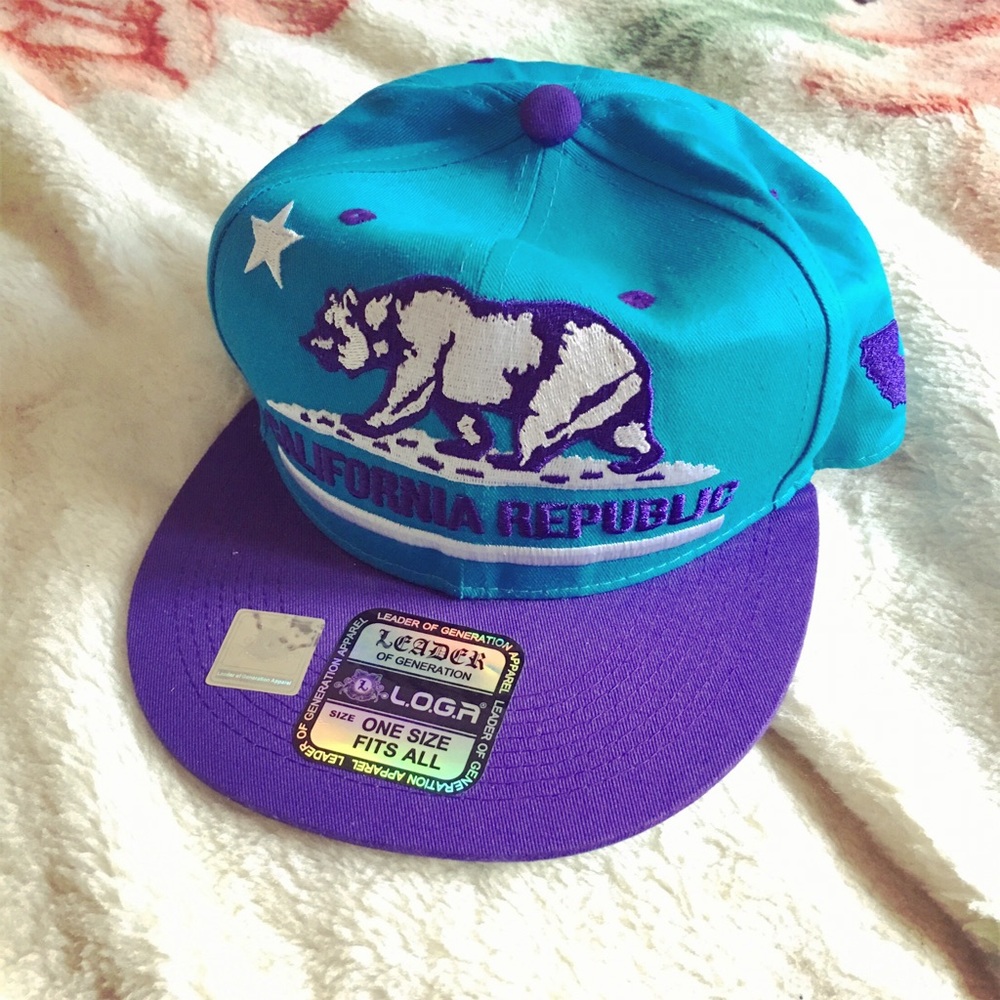 NEW *California Republic* Adjustable Snapback Hat