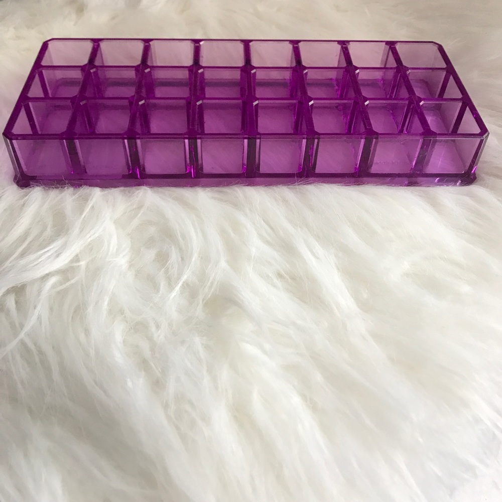 Acrylic Lipstick Holder/Organizer 24 Space Storage