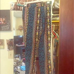 High wasted beach pants