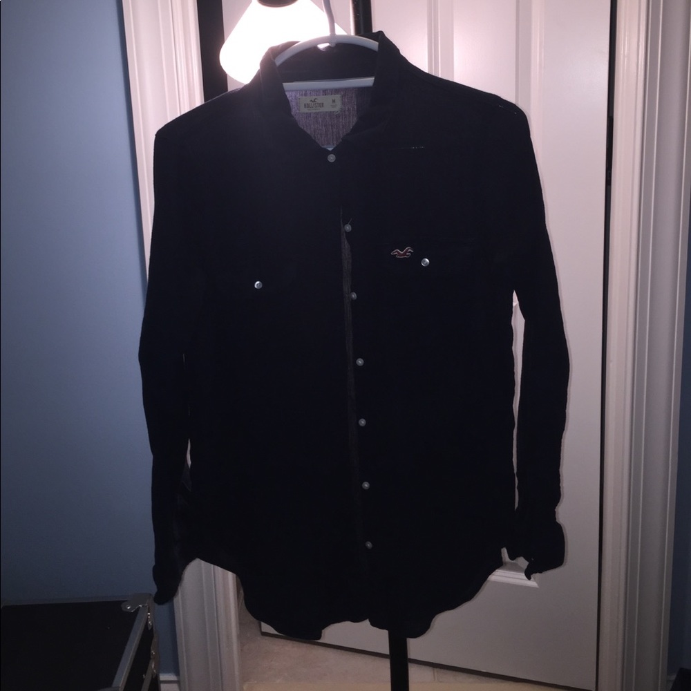 Navy Hollister Button Down