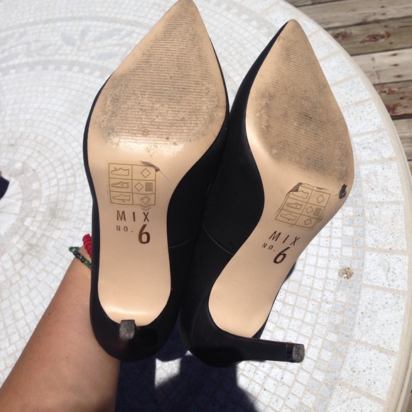 Matte black pumps - Picture 3 of 4