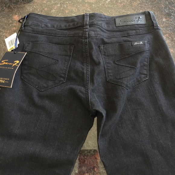 Seven7 Denim - NWT Seven7 Black Bootcut Jean 28