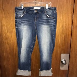 Torrid cropped Boyfriend jean