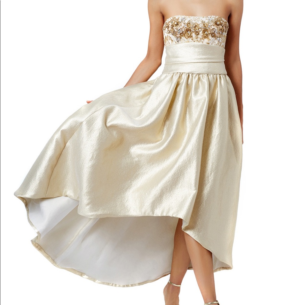 Marchesa Notte High Low Gown