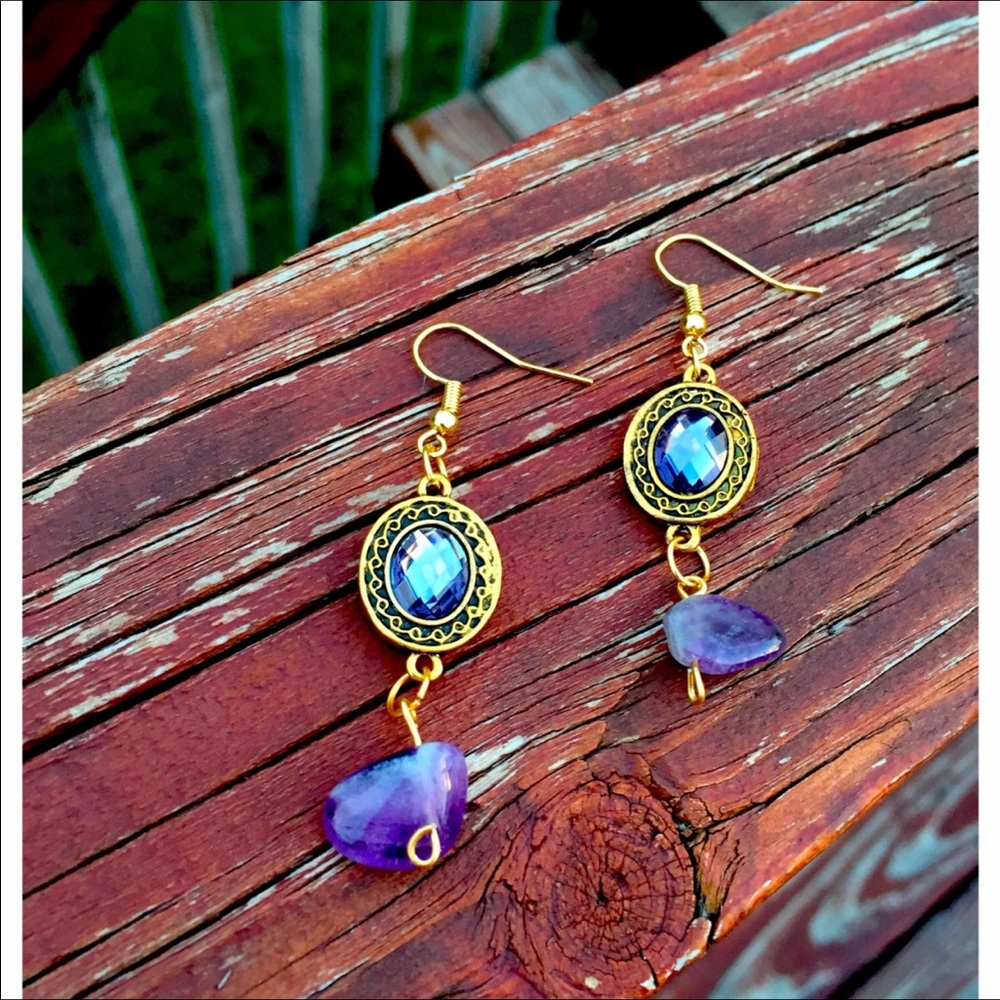 Amethyst Earrings 💜