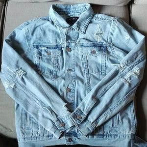 PacSun Distressed Denim Jacket