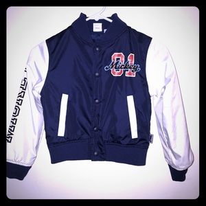 Disney Mickey Mouse Varsity Button-Up Boys Jacket