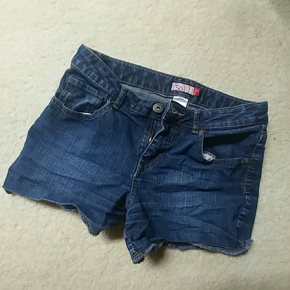 SO Jean Cut Off Shorts