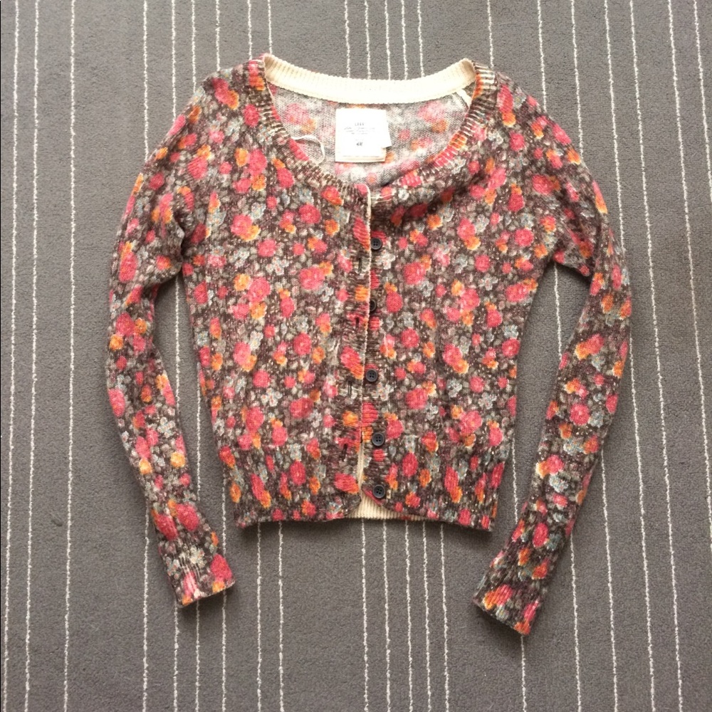 Floral cardigan