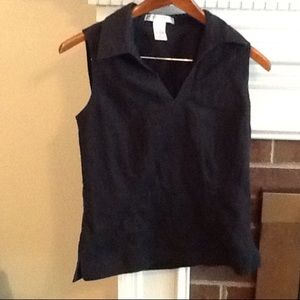 Geoffrey Beene Sport black sleeveless top