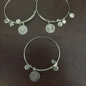 THREE Alex and Ani bracelets!
