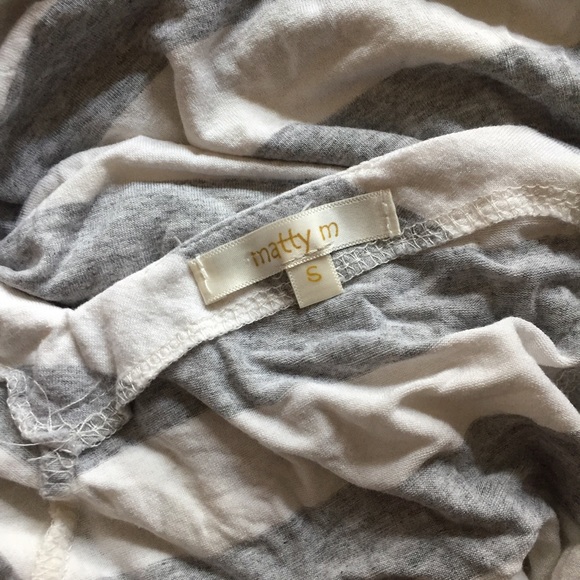 ANTHROPOLOGIE MATTY M STRETCH STRIPED BOHO BODYCON MAXI DRESS S - Picture 5 of 16