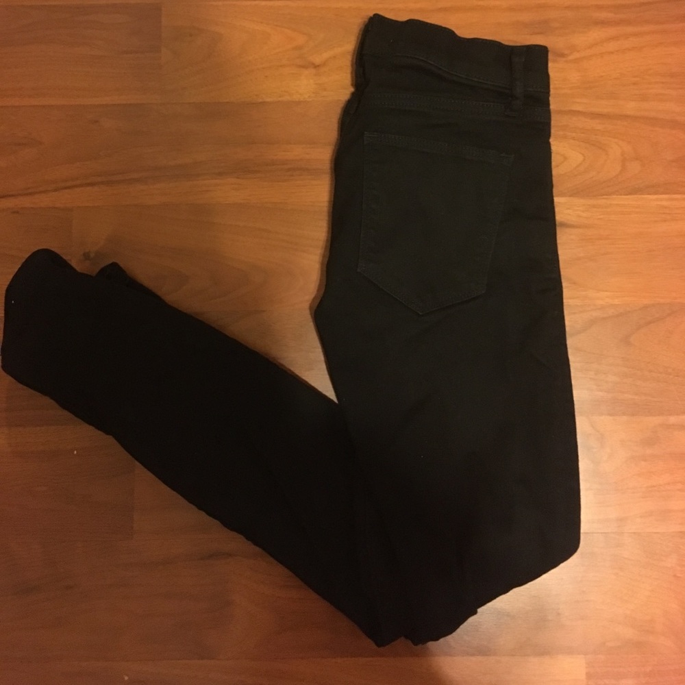 Gap black skinny jeans
