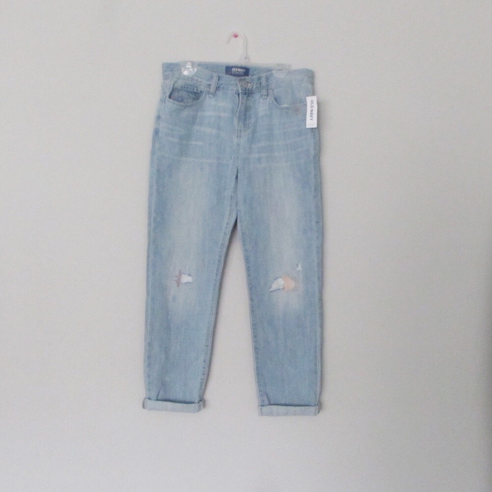 NWT Old Navy Boyfriend Skinny Jeans - Picture 1 of 8