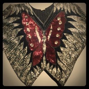 💕HP 💕Vintage sequin top