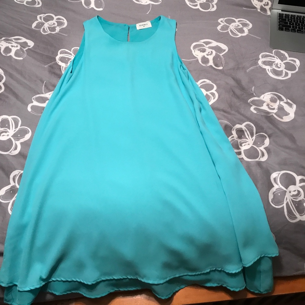 Light blue short dress