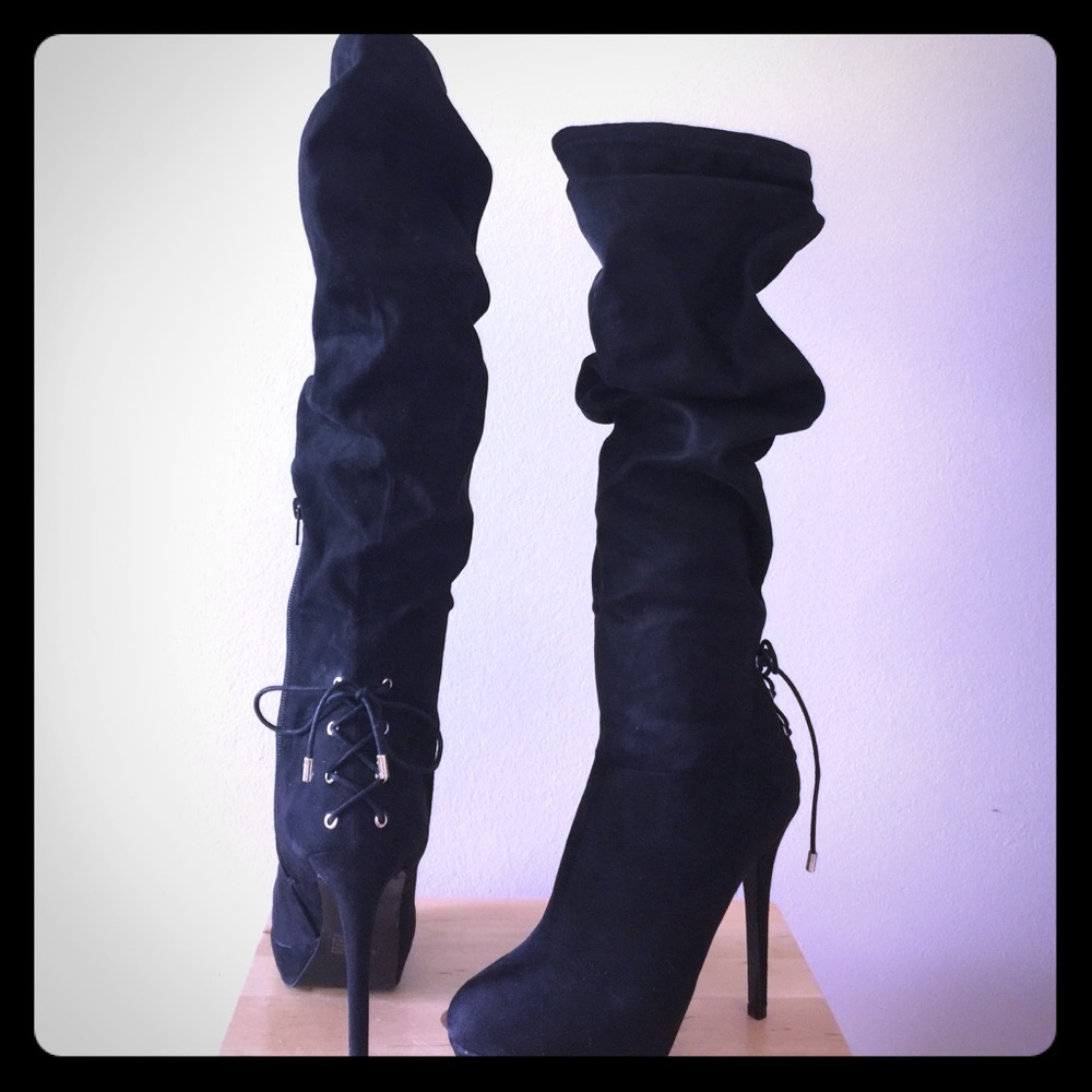 Thalia Sodi Over the Knee Boots