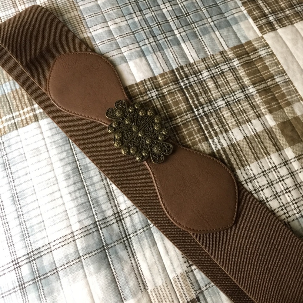 Cato Brown Stretch Belt
