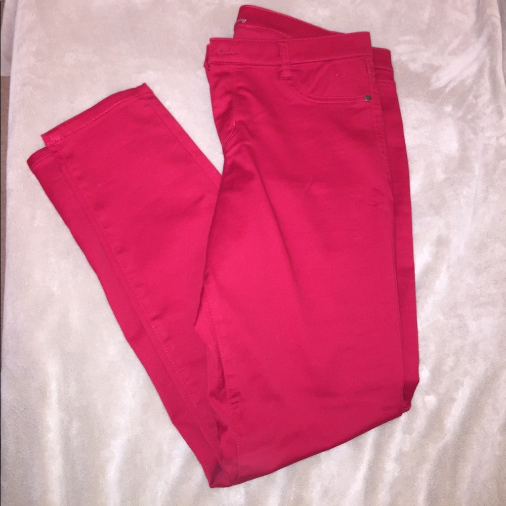 Red soho legging jeans