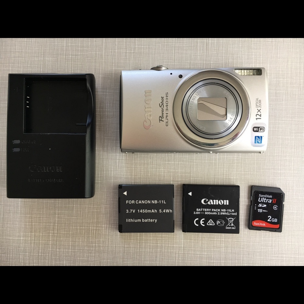 Canon camera Power Shot elephant 340 HS