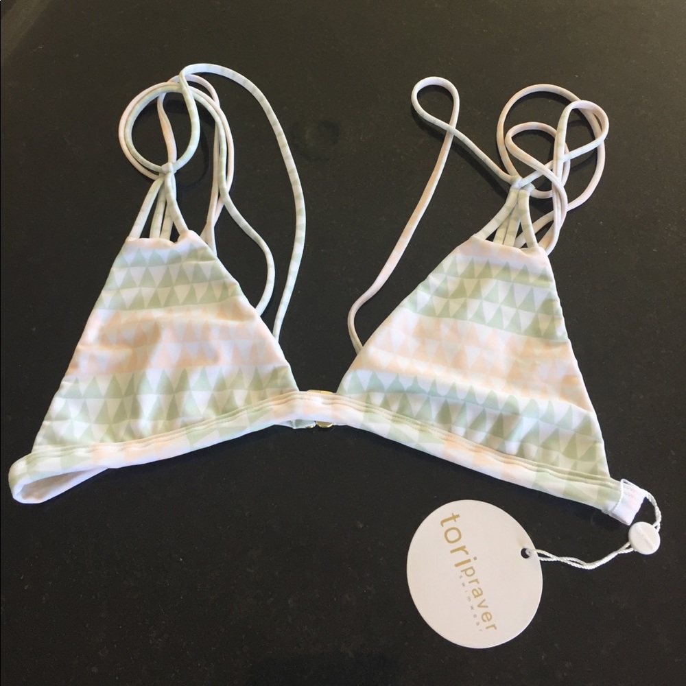 Tori Praver chandak bikini top - Picture 1 of 3