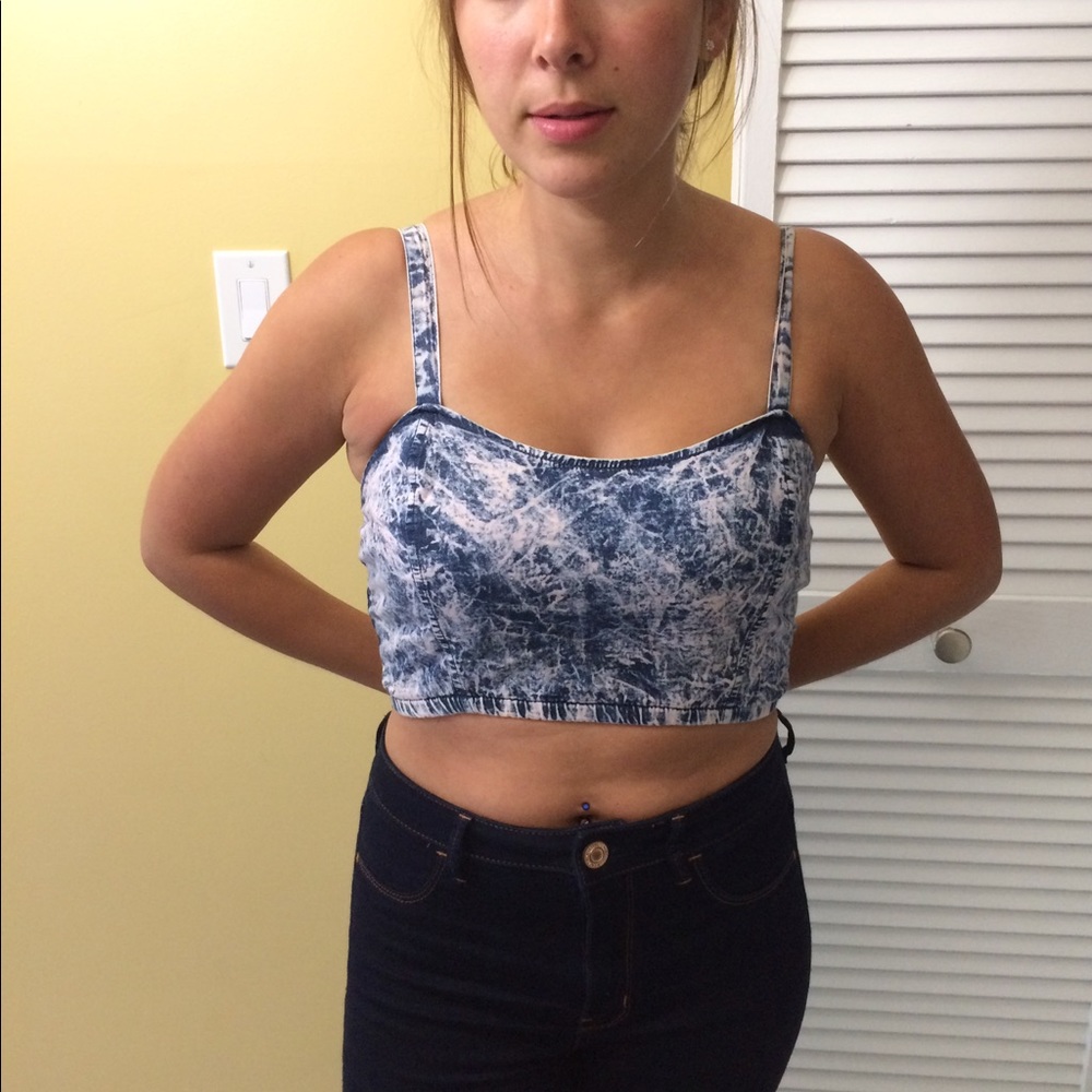 Acid Wash bralette