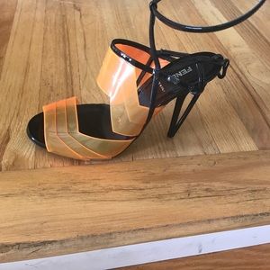 Fendi heel sandals !! So cute!!