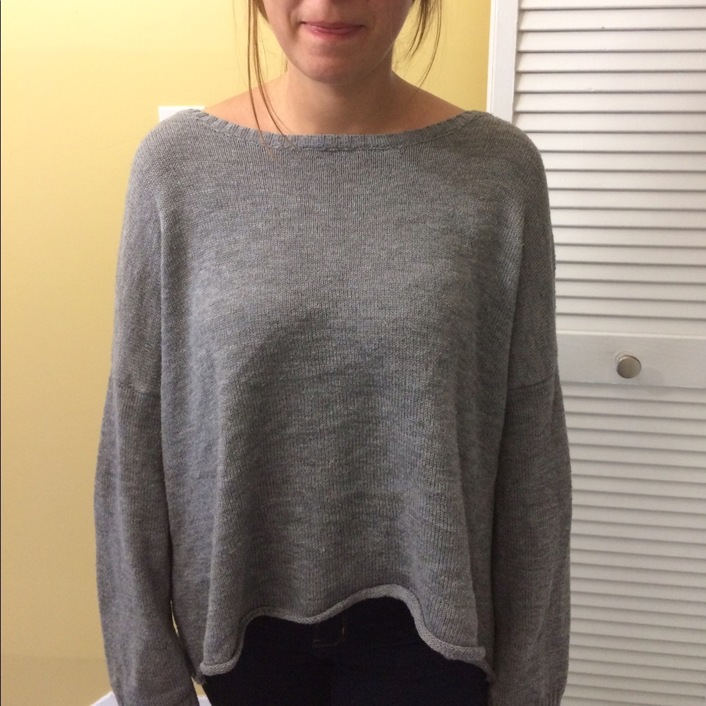 Slit Sweater