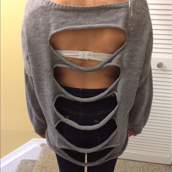 Slit Sweater - Picture 2 of 3