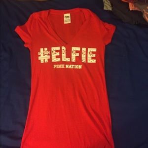 Red Pink by Victoria Secret t-shirt