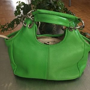 Adrienne Vittadini  Satchel / Leather/ Snakeskin/