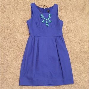 J Crew blue dress