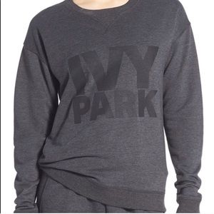Ivy Park dark grey logo sweater