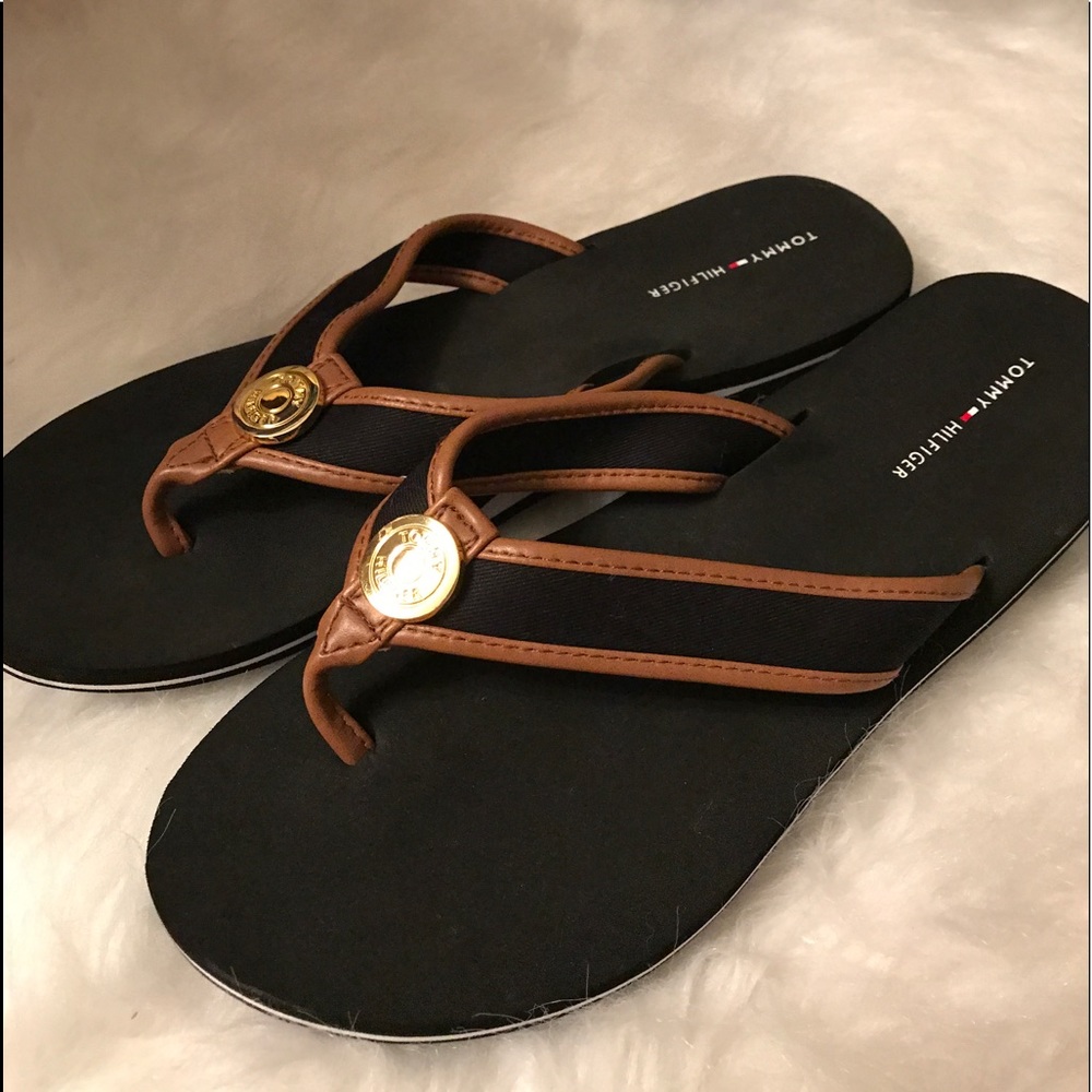Tommy Hilfiger flip flops