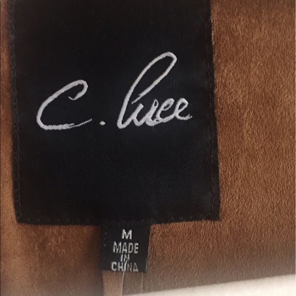 Brand new with tags, suede jacked with fringe - Picture 4 of 4