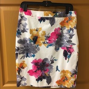 Women print skirt