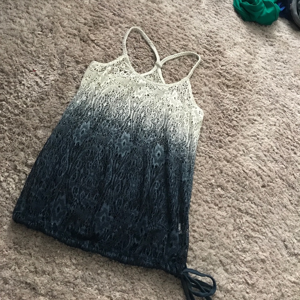 Ombré Lace Tank
