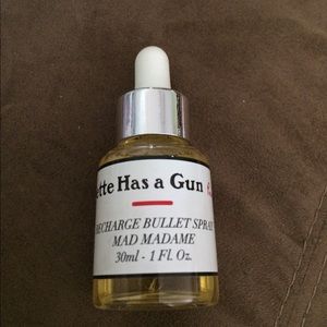 Juliette has a gun.  Mad madame