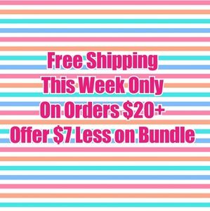 Free Shipping Limited Time Only