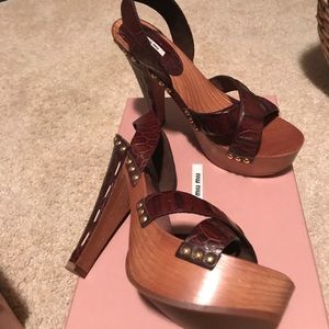 MIU MIM fabulous shoes