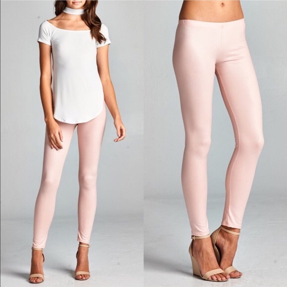 DEBORAH slick leggings - BLACK - Picture 5 of 6