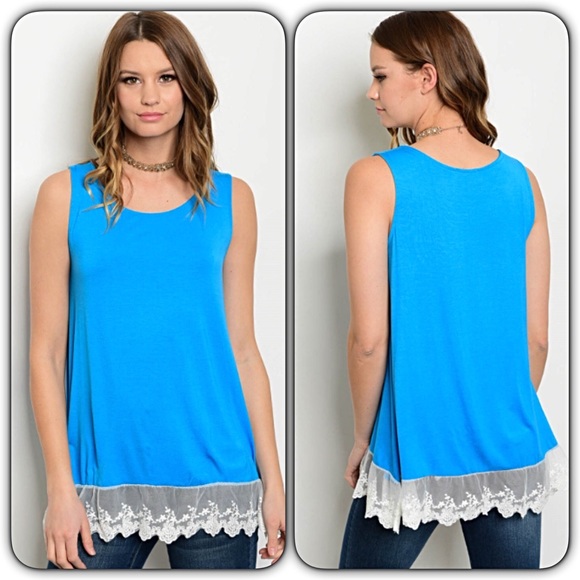 Ruffle Hem Tunic Tank Top SMLXL Sold - Picture 5 of 5