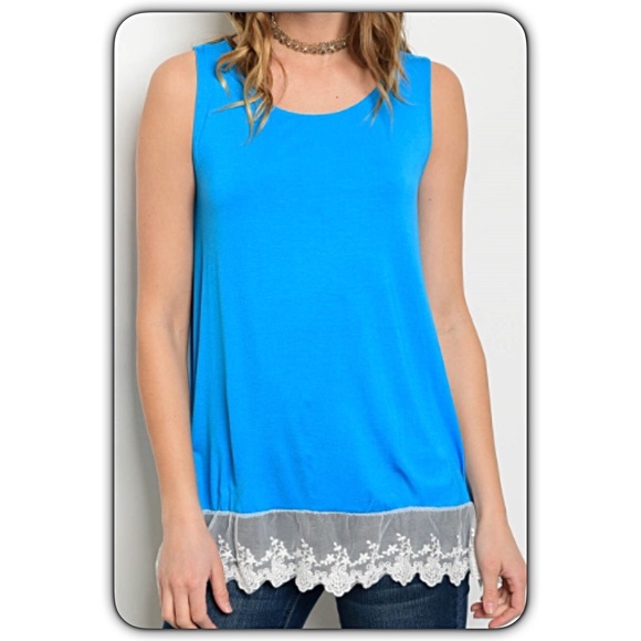 Ruffle Hem Tunic Tank Top SMLXL Sold - Picture 4 of 5
