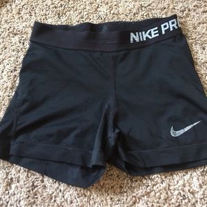 USED Nike pros women small