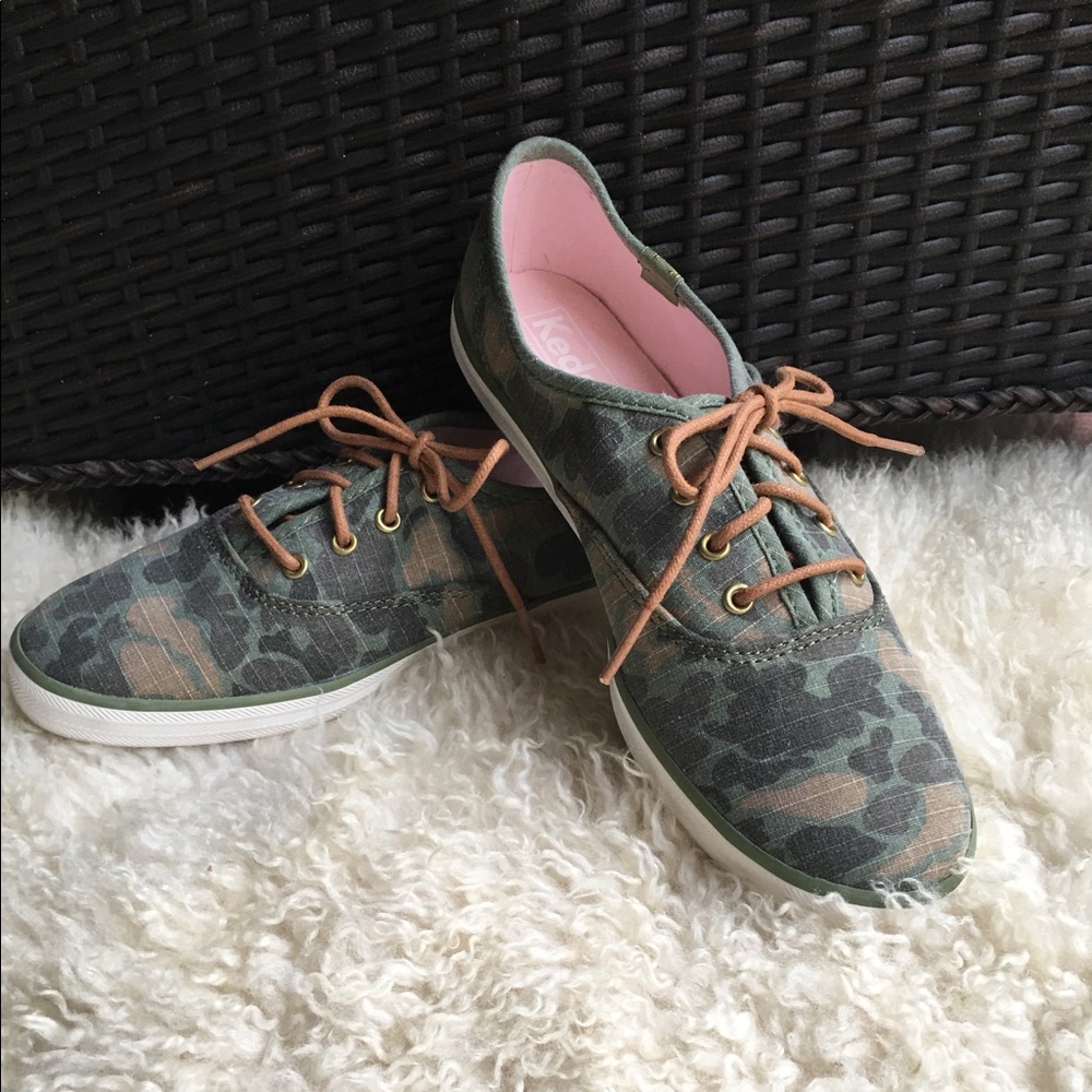 Camo Keds shoes